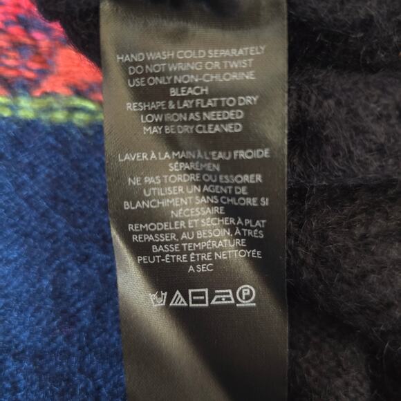 Free People Floral Wolf Janie Wool Blend Jacquard Cardigan Sweater - Picture 6 of 10